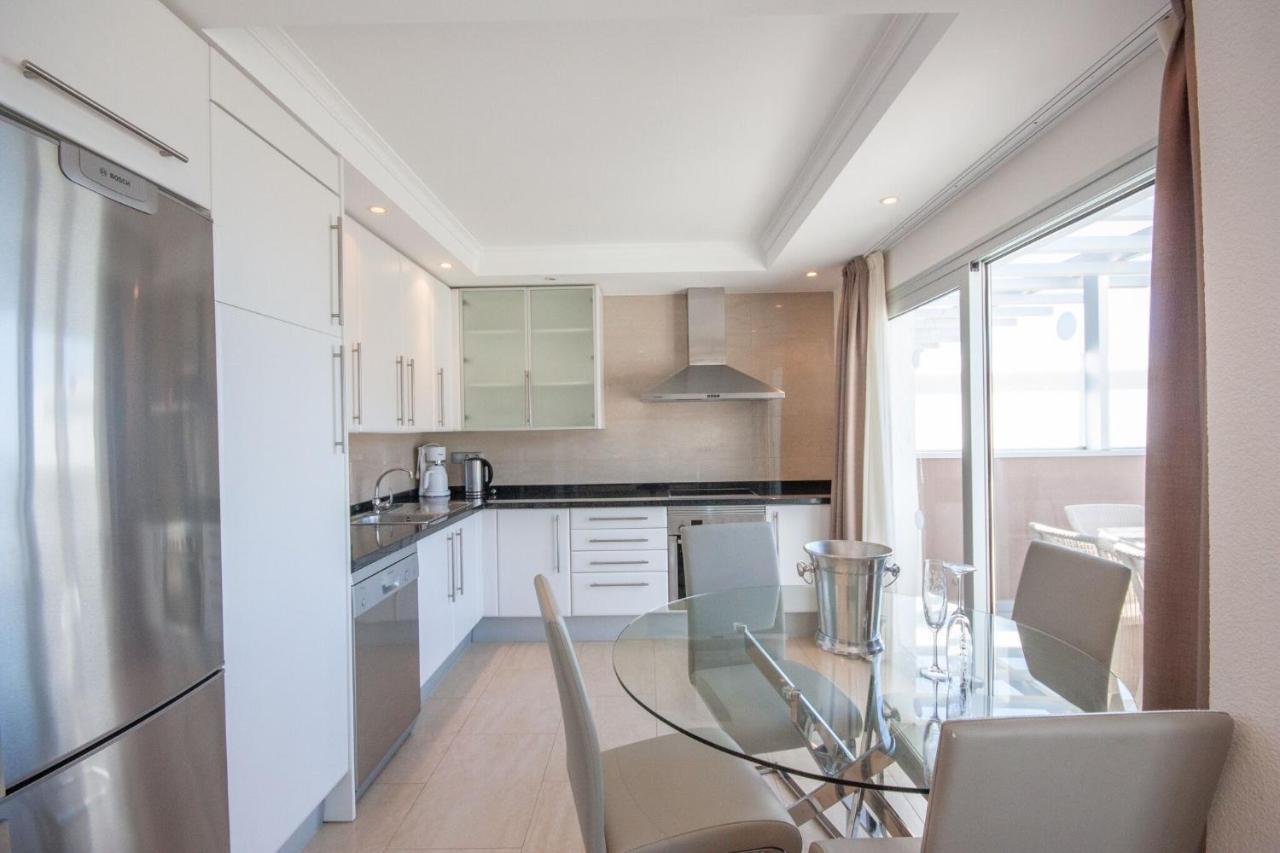 Luxury Penthouse, Panoramic Sea View Lejlighed Mogán Eksteriør billede