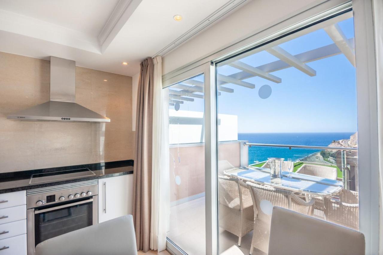 Luxury Penthouse, Panoramic Sea View Lejlighed Mogán Eksteriør billede